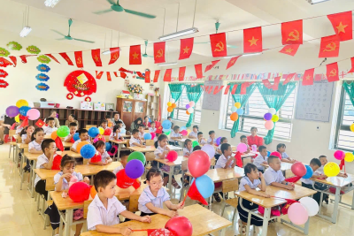 TRƯỜNG TIỂU HỌC VĂN PHONG HÂN HOAN KHAI GIẢNG GIỮA MÙA THU LỊCH SỬ